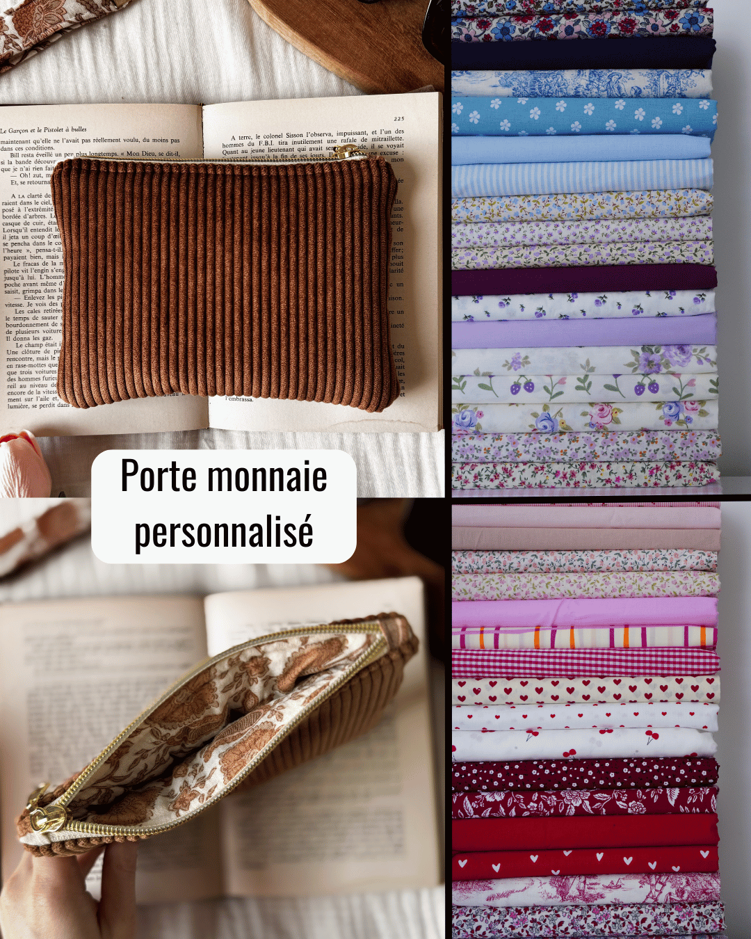 Porte monnaie personnalisé