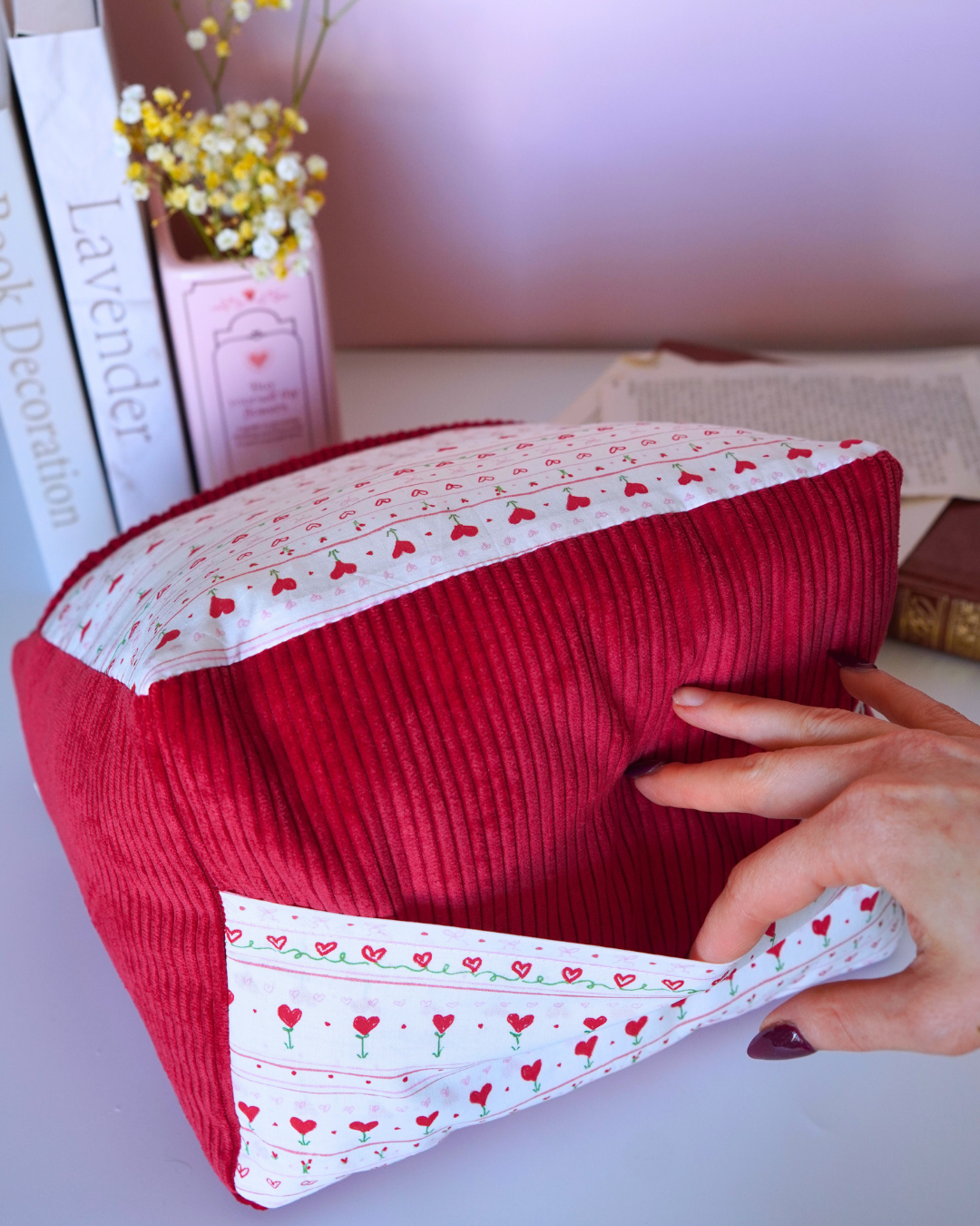 Coussin pour liseuse love