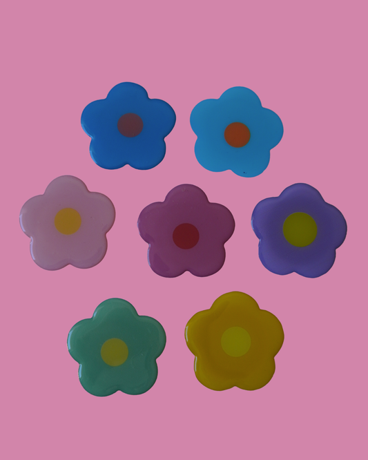 Support à liseuse fleur