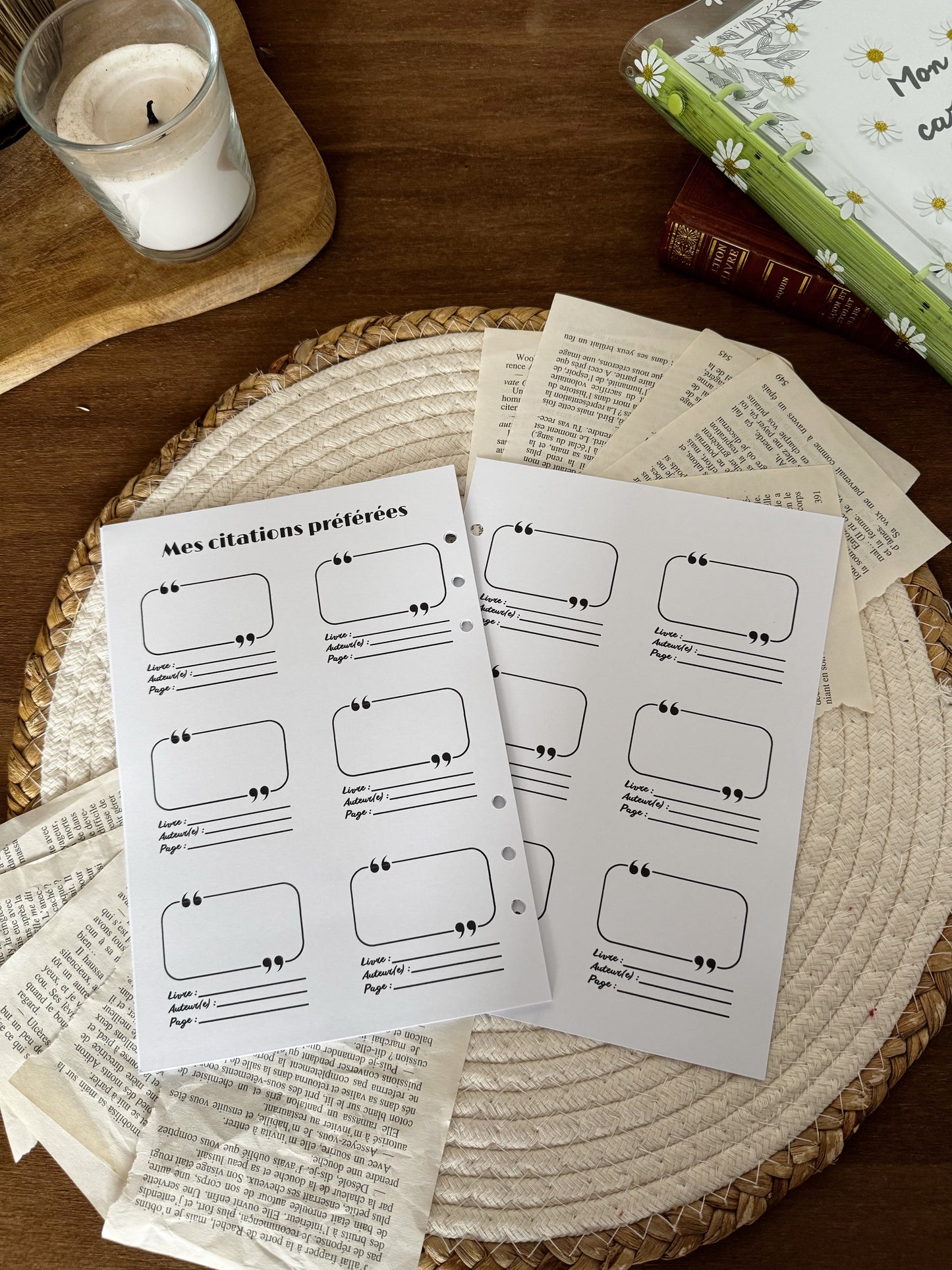 Kit de fiches all-in-one