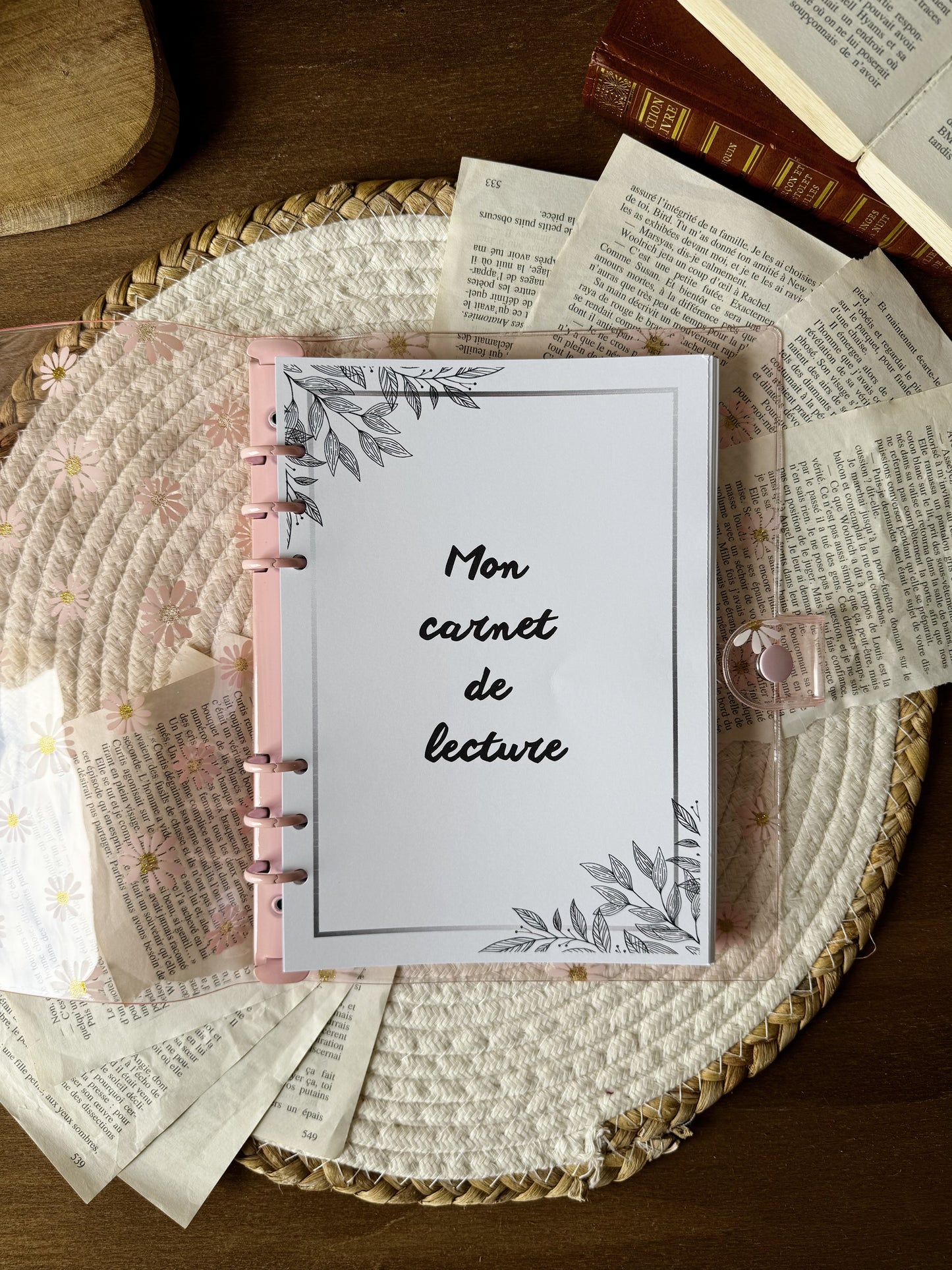Carnet de lecture à compléter