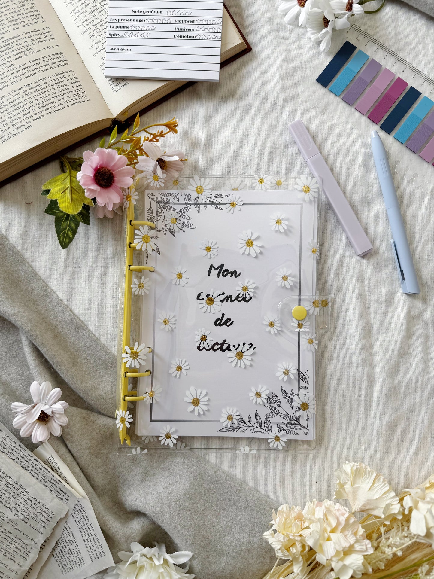 Carnet de lecture à compléter
