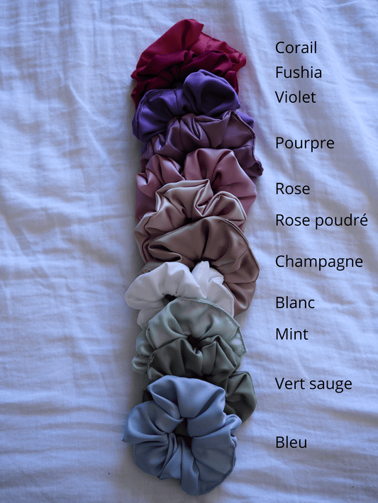 Chouchous en satin - Aurea Créations