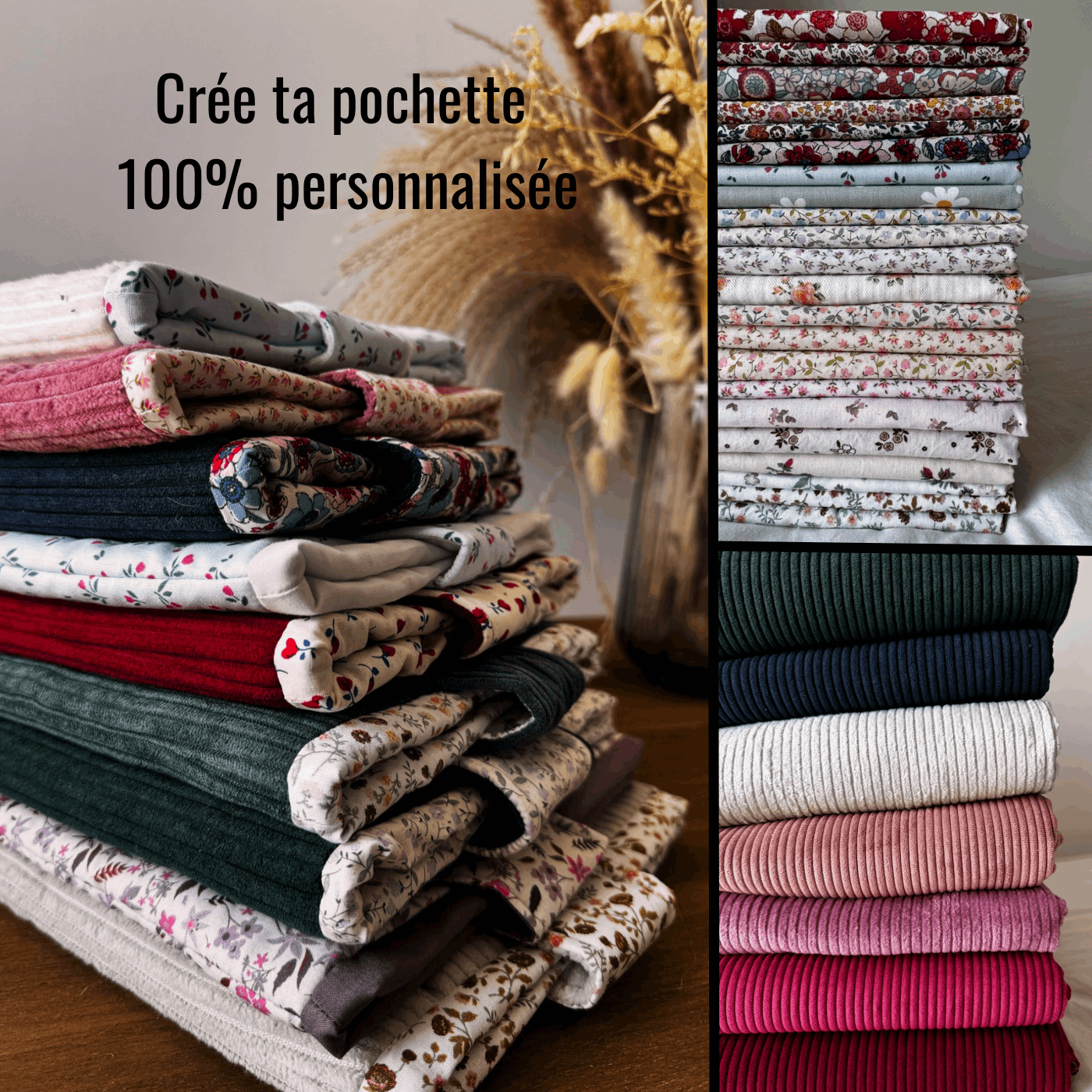 Pochette à livre personnalisée - Aurea Créations