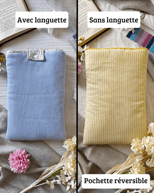 Pochette à livre personnalisée - Aurea Créations