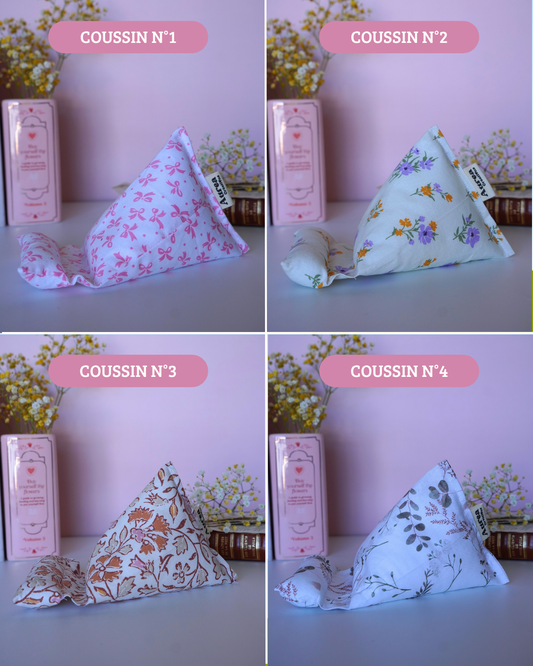 Mini coussins liseuse