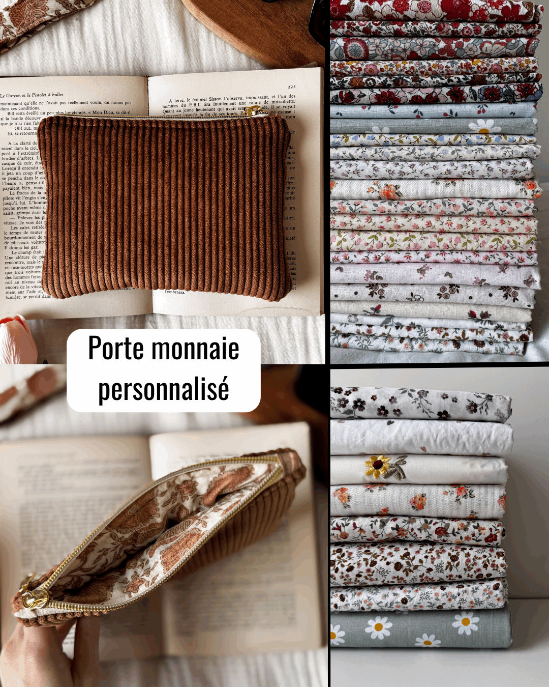 Porte monnaie personnalisé