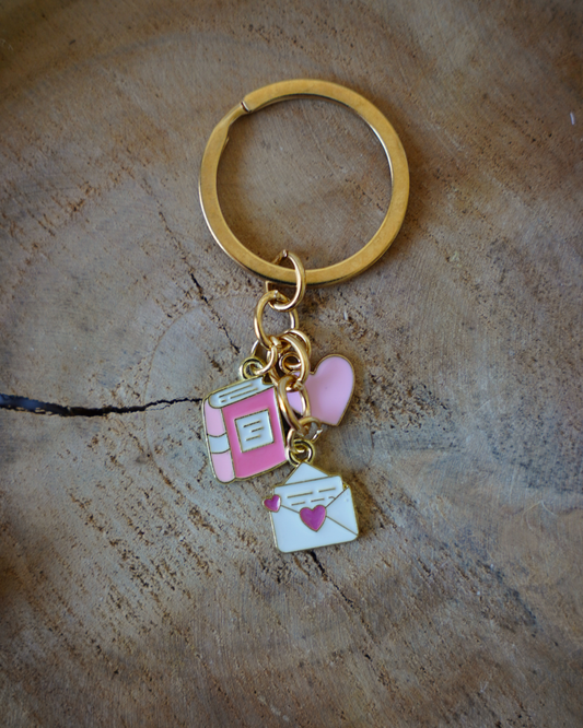 Petit porte clés livre