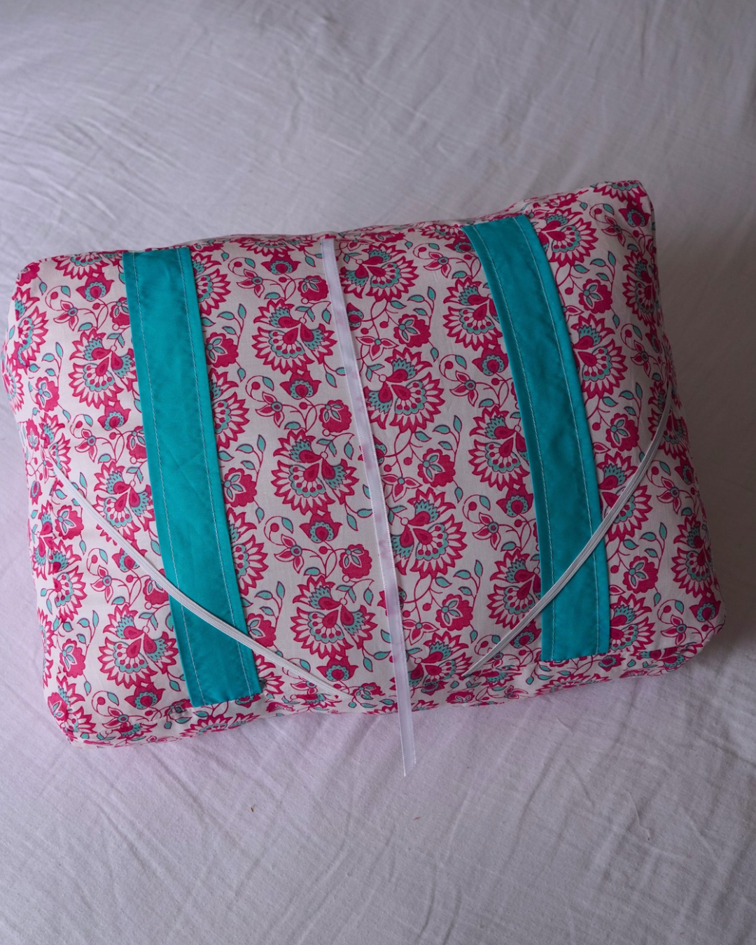 Coussin de lecture Turquoise