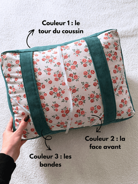 Coussin de lecture personnalisé
