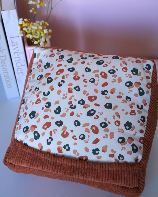 Coussin pour liseuse léopard