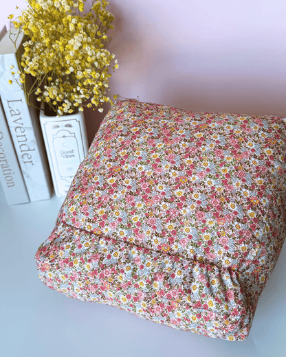Coussin pour liseuse petites fleurs