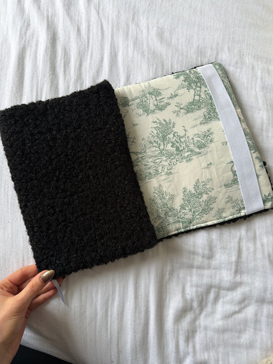 Protège livre taille M Teddy noir