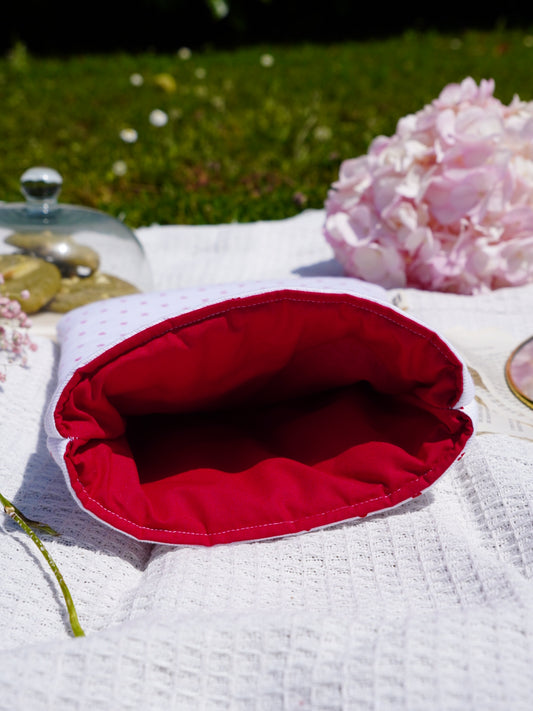 Pochette à livre coeur