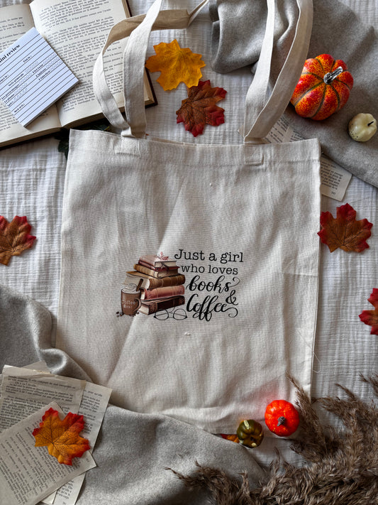 Tote bag "Just a girl"