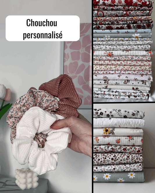 Chouchou personnalisé - Aurea Créations