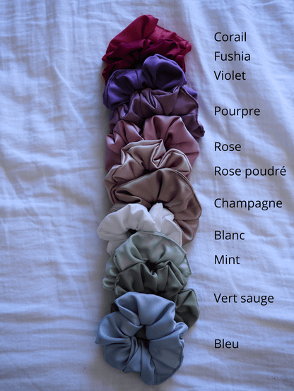 Chouchous en satin - Aurea Créations