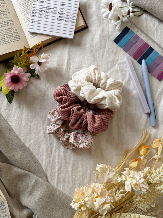 Chouchous scrunchie « Victoire » - Aurea Créations