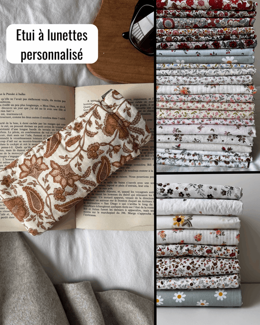 Etui à lunettes personnalisé - Aurea Créations