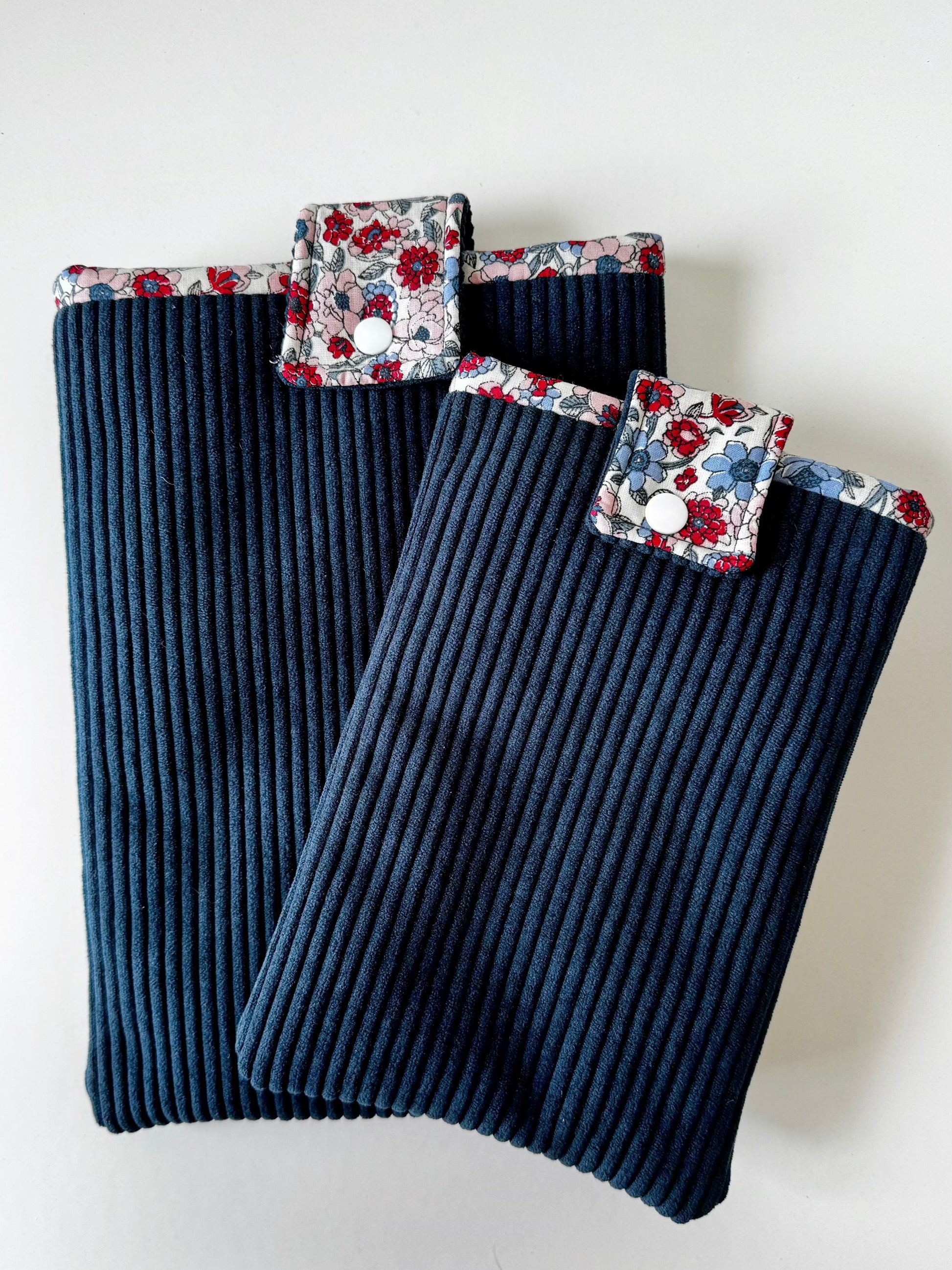 Pochette à livre « Navy » - Aurea Créations